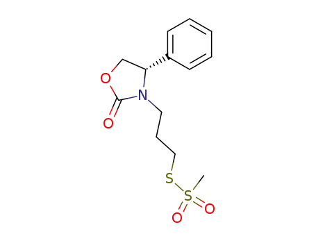 N-(3'-methanethiosulfonatopropyl)-(S)-4-phenyl-2-oxazolidinone