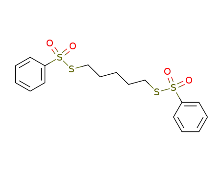 1,5-bis(benzenesulfonylthio)pentane