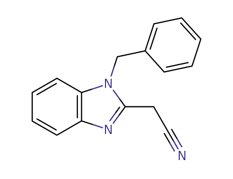 1H-Benzimidazole-2-acetonitrile, 1-(phenylmethyl)-
