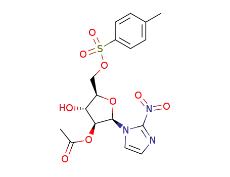 1-β-D-[5-O-toluenesulfonyl-2-O-acetyl-arabinofuranosyl]-2-nitroimidazole