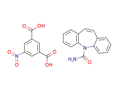 Molecular Structure of 595564-79-7 (carbamazepine/5-nitroisophthlic (1:1 stoichiometry))