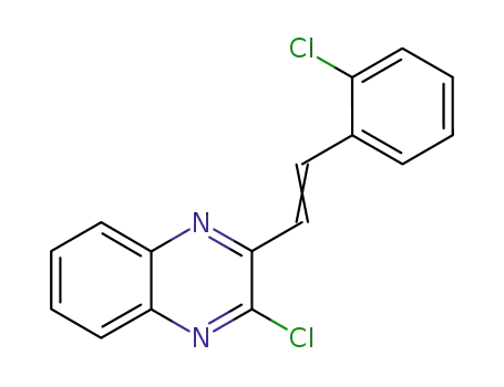 2-Chloro-3-[(E)-2-(2-chloro-phenyl)-vinyl]-quinoxaline