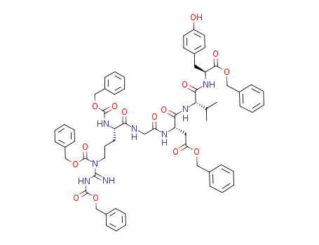 Z<sub>3</sub>ArgGlyAsp(OBzl)ValTyrOBzl