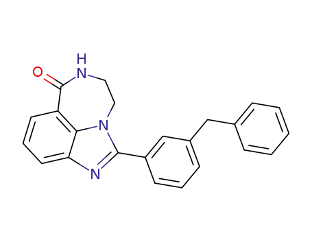 1-(3-Benzylphenyl)-8,9-dihydro-7H-2,7,9a-triaza-benzo[cd]azulen-6-one