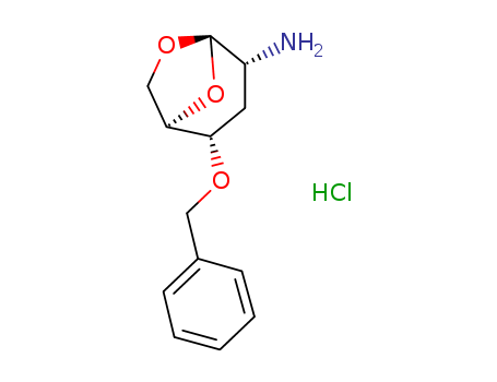 2-AMINO-1,6-ANHYDRO-2,3-DIDEOXY-4-O-BENZYL-SS-D-RIBO-HEXOPYRANOSE HCL