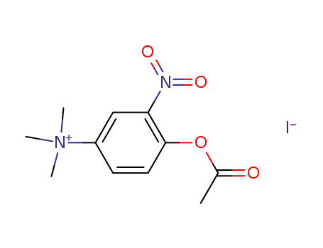 <3-Nitro-4-acetoxy-phenyl>-trimethylammonium-iodid