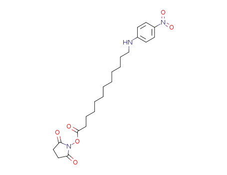 12-(4-Nitro-phenylamino)-dodecanoic acid 2,5-dioxo-pyrrolidin-1-yl ester