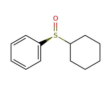 Benzene, (cyclohexylsulfinyl)-, (S)-