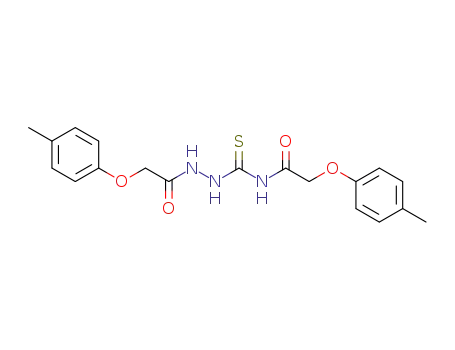 Acetic acid, (4-methylphenoxy)-,
2-[[[(4-methylphenoxy)acetyl]amino]thioxomethyl]hydrazide