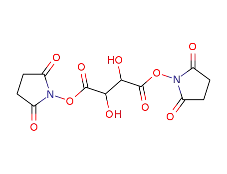 Molecular Structure of 62069-75-4 (Disuccinimidyl tartarate)