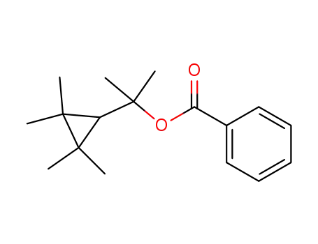 2-benzoyloxy-2-(2,2,3,3-tetramethyl-cyclopropyl)-propane