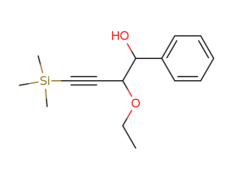 2-Ethoxy-1-phenyl-4-trimethylsilanyl-but-3-yn-1-ol