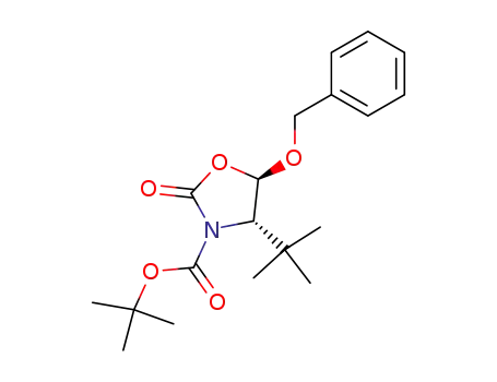 (4S,5R)-5-benzyloxy-3-tert-butoxycarbonyl-4-tert-butyl-2-oxazolidinone