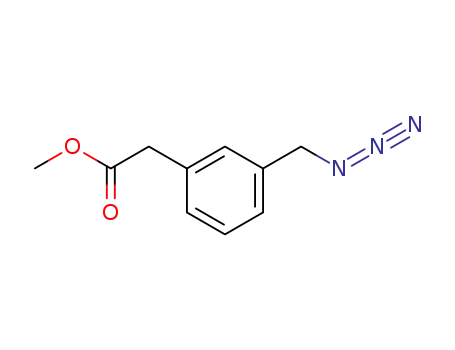 3-azidomethylphenyl acetic acid methyl ester
