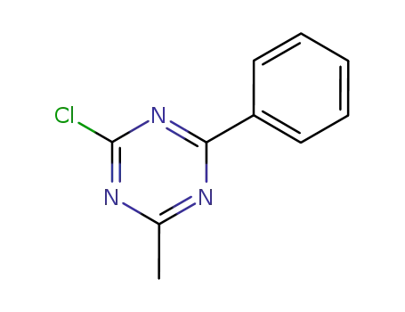 Molecular Structure of 30937-70-3 (2-chloro-4-methyl-6-phenyl-1,3,5-triazine)