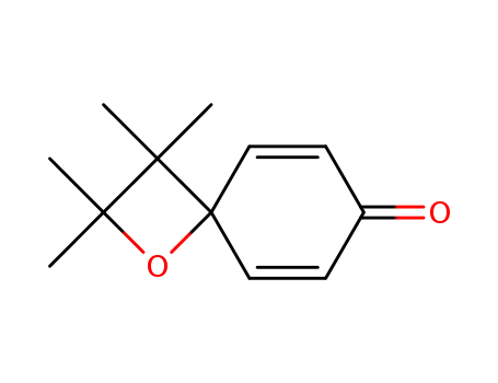 3',3',4',4'-Tetramethylspiro(cyclohexa-2,5-diene-1,2'-oxetan)-4-one