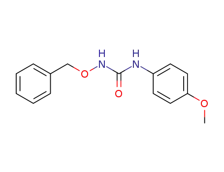 Urea, N-(4-methoxyphenyl)-N'-(phenylmethoxy)-