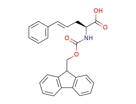 (S)-2-((((9H-Fluoren-9-yl)methoxy)carbonyl)amino)-5-phenylpent-4-enoic acid