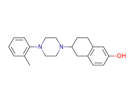 2-Naphthalenol,5,6,7,8-tetrahydro-6-[4-(2-methylphenyl)-1-piperazinyl]-