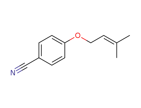 벤조니트릴, 4-[(3-메틸-2-부테닐)옥시]-(9CI)