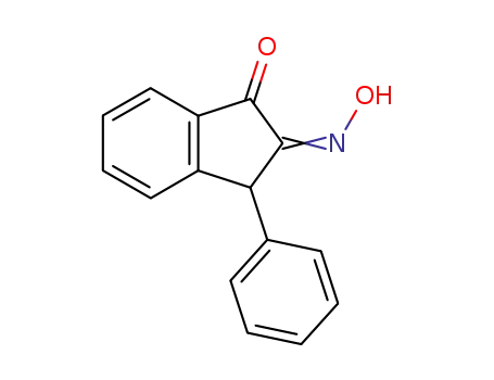 Molecular Structure of 24273-37-8 (2-Hydroxyimino-3-phenyl-1-indanon)