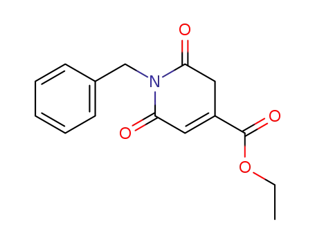 1-benzyl-2,6-dioxo-1,2,3,6-tetrahydropyridine-4-carboxylic acid ethyl ester
