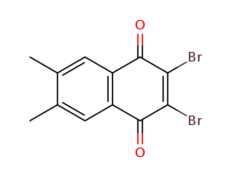 2,3-dibromo-6,7-dimethylnaphthalene-1,4-dione