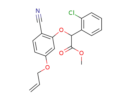 methyl (RS)-(5-allyloxy-2-cyanophenoxy)-(2-chlorophenyl)acetate
