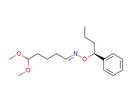 (S)-O-(1-phenylbutyl)-5,5-dimethoxypentanaldehyde oxime