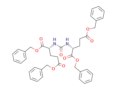 (R)-2-[3-((R)-1,3-Bis-benzyloxycarbonyl-propyl)-ureido]-pentanedioic acid dibenzyl ester