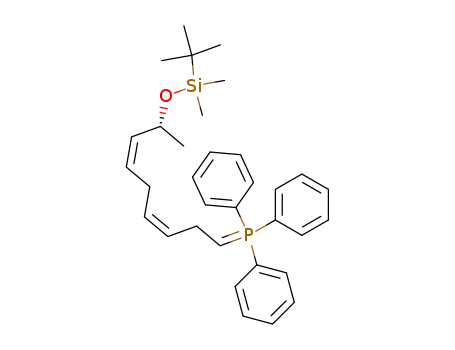 [(3Z,6Z)-(R)-8-(tert-Butyl-dimethyl-silanyloxy)-nona-3,6-dienylidene]-triphenyl-λ<sup>5</sup>-phosphane