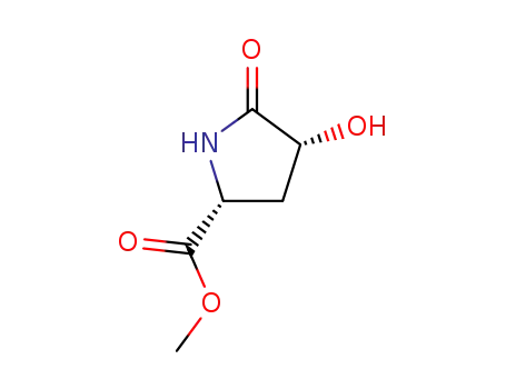 D-프롤린, 4-히드록시-5-옥소-, 메틸 에스테르, (4R)-(9CI)