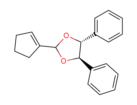 1,3-Dioxolane, 2-(1-cyclopenten-1-yl)-4,5-diphenyl-, (4R,5R)-