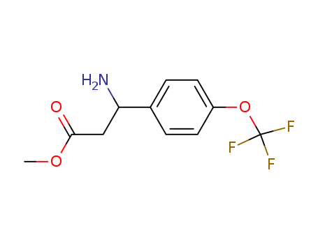 METHYL 3-AMINO-3-[4-(TRIFLUOROMETHOXY)PHENYL]PROPANOATE