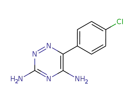 6-(4-chloro-phenyl)-[1,2,4]triazine-3,5-diamine