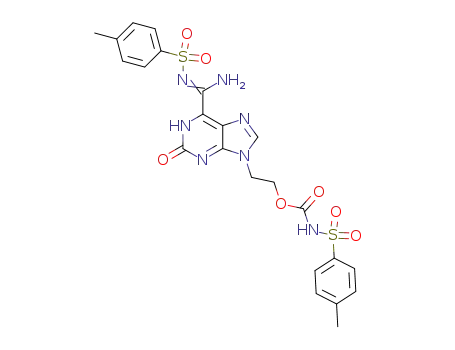 Molecular Structure of 357615-60-2 (C<sub>23</sub>H<sub>23</sub>N<sub>7</sub>O<sub>7</sub>S<sub>2</sub>)