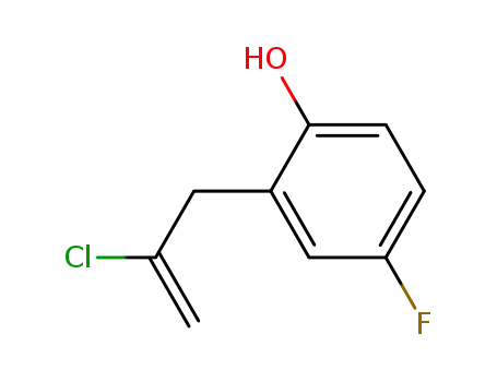 2-(2-chloro-1-propen-3-yl)-4-fluorophenol