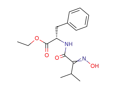 L-Phenylalanine, N-[2-(hydroxyimino)-3-methyl-1-oxobutyl]-, ethyl ester