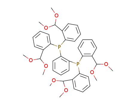 1,2-Bis{di[2'-(dimethoxymethyl)phenyl]phosphanyl}benzene