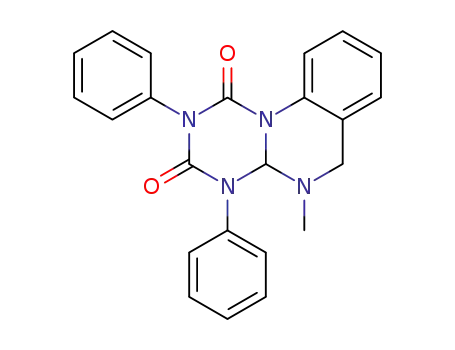 4-methyl-2,4-diphenyl-4,4a,5,6-tetrahydro-1H[1,3,5]triazino[1,2-a]quinazoline-1,3(2H)-dione