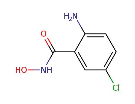 Molecular Structure of 84712-07-2 (2-amino-5-chloro-N-hydroxybenzamide)
