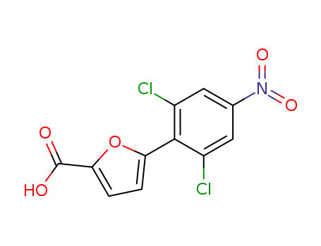 5-{2,6-dichloro-4-nitrophenyl}-2-furoic acid