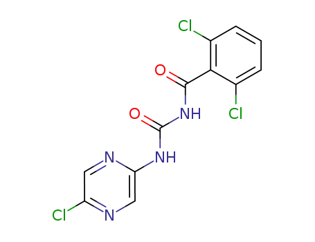 Benzamide, 2,6-dichloro-N-[[(5-chloropyrazinyl)amino]carbonyl]-