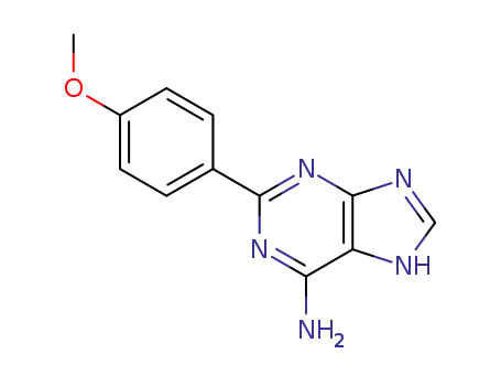 2-(4-methoxyphenyl)-7H-purin-6-amine