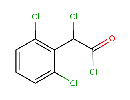 2-chloro-2-(2,6-dichlorophenyl) acetylchloride