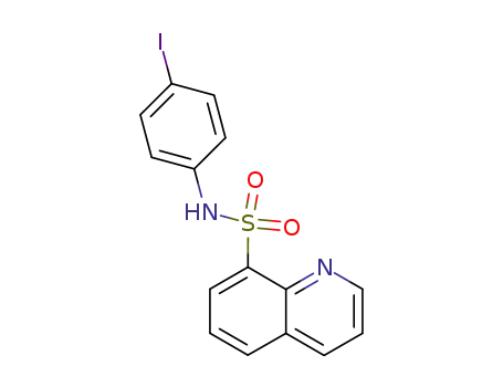 Molecular Structure of 544459-53-2 (N-(3-INDAN)SULFONYL(4-IODO)ANILINE)