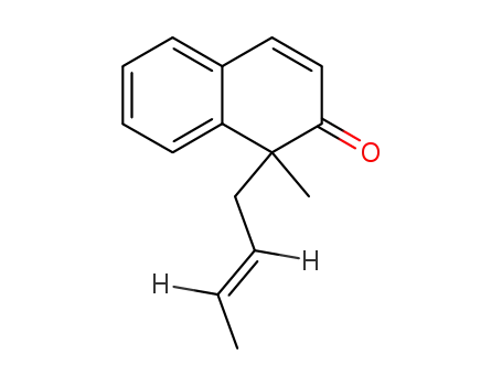 1-(trans-2-Butenyl)-1-methyl-2-naphthalenon