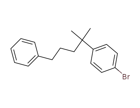 4-(4-Bromphenyl)-4-methyl-1-phenylpentan