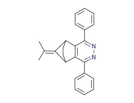 9-(1-Methylethylidene)-1,4-diphenyl-5,6,7,8-tetrahydro-5,8-methanophthalazine
