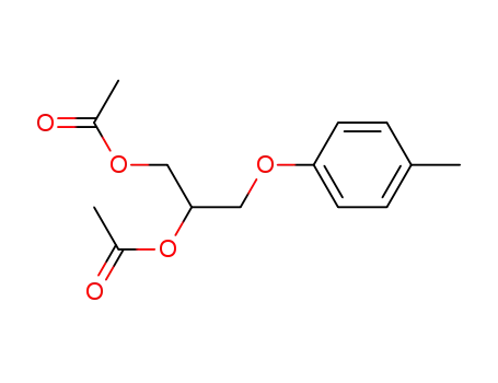 3-(4-methylphenoxyl)-1,2-diacetoxy-propane